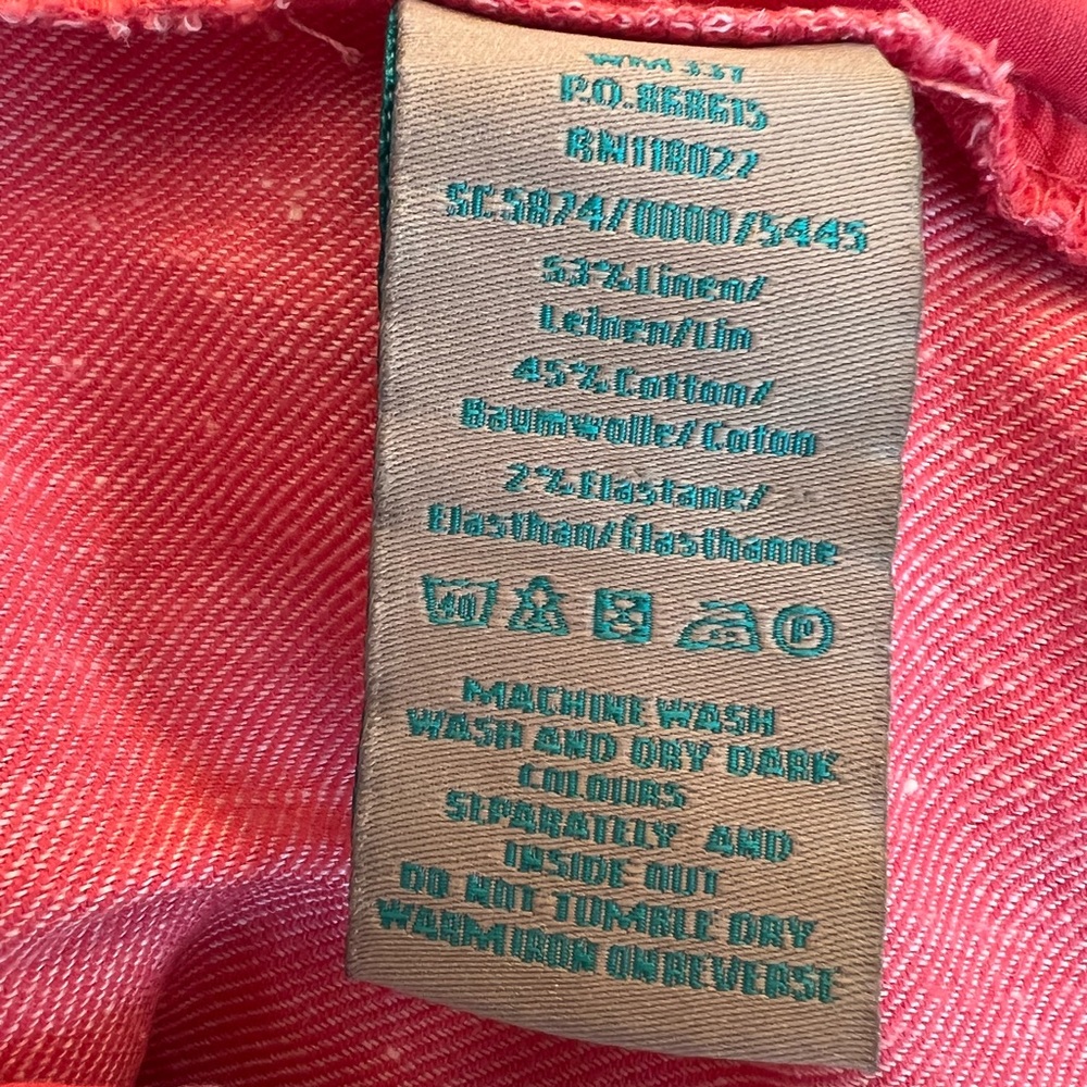 Boden linen pants 14R - Picture 4 of 4